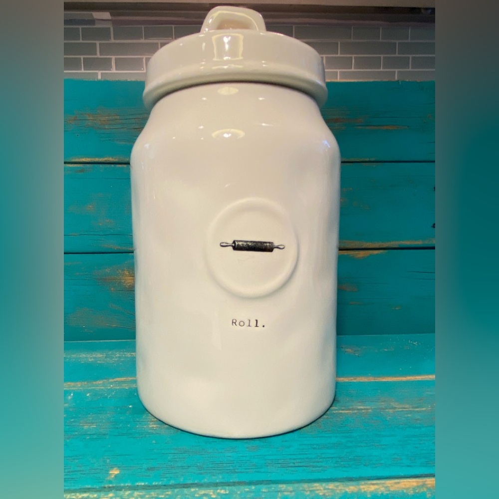 Rae Dunn-Farmhouse Icon Line -ROLL Canister